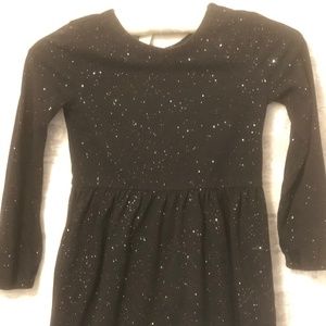 Target Pre Loved Black Sparkly Girl's Dress